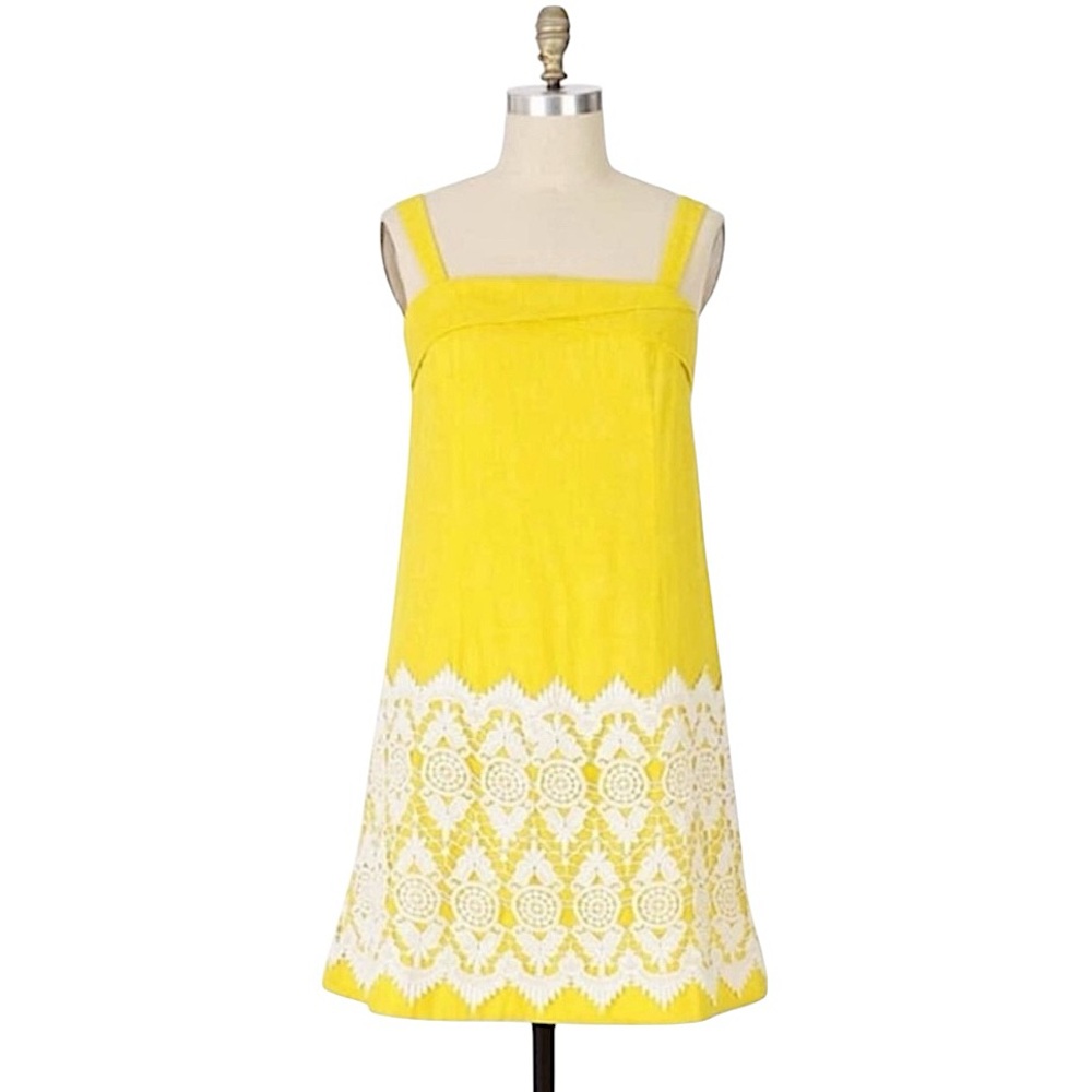 Anthropologie Floreat Cloud Lace Dress size 6